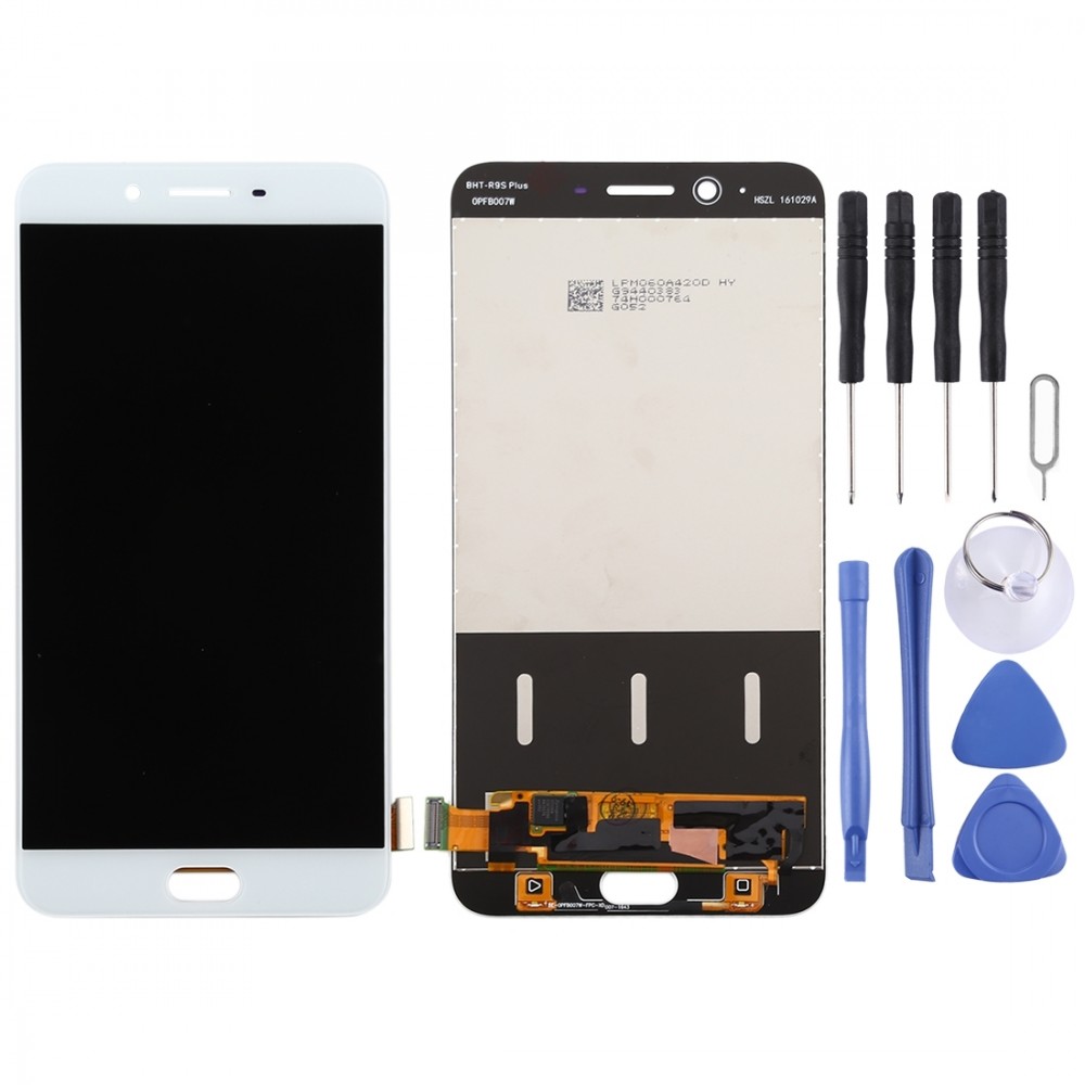 Original LCD Screen and Digitizer Full Assembly for OPPO R11 Plus (White) Oppo Replacement Parts Oppo R11 Plus